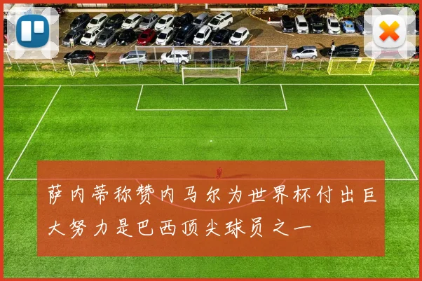 萨内蒂称赞内马尔为世界杯付出巨大努力是巴西顶尖球员之一